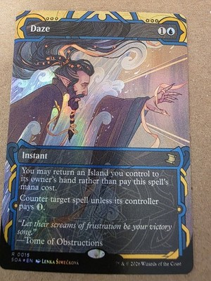 Daze - Foil - Secrets of Strixhaven: Mystical Archive - Mtg