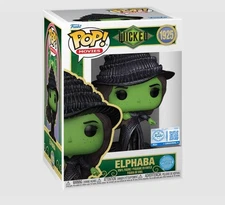 Wicked : For Good Funko Pop Elphaba Glitter Exclusive # 1925 +Protector PreSale