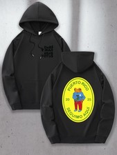 Men's Puerto Rico Graphic Hoodie - Spanish Text  Flag Design, Front  Back Prin