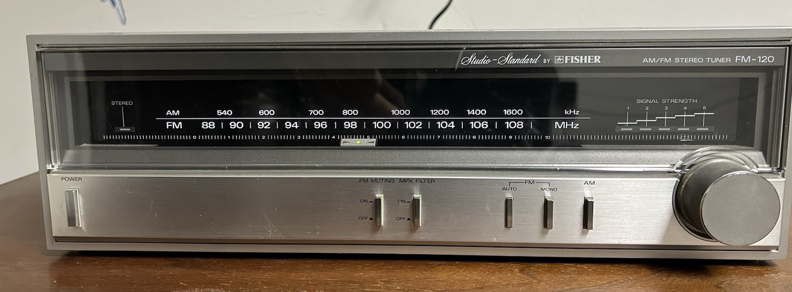 Fisher FM-120 vintage audio equipment - eBay listing photo 4