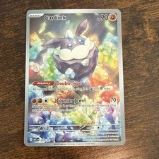 Pokémon Carbink 242/217 Ascended Heroes Set Rare Full Art Holo (ASC)
