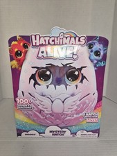 Hatchimals Alive Mystery Hatch Interactive Draggle with Mist, Lights  Sounds