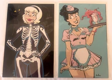 Archie Pop Art Variant Set | Sabrina as Skeleton & Veronica Pops Chocklit Shoppe
