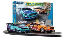 Scalextric Set C1421M Drift 360 Ford Mustang Racers 1:32 Full Size (New, Sealed)