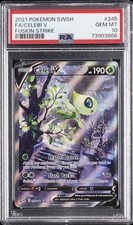 2021 POKEMON SWORD & SHIELD FUSION STRIKE #245 FULL ART/CELEBI V PSA 10 on eBay