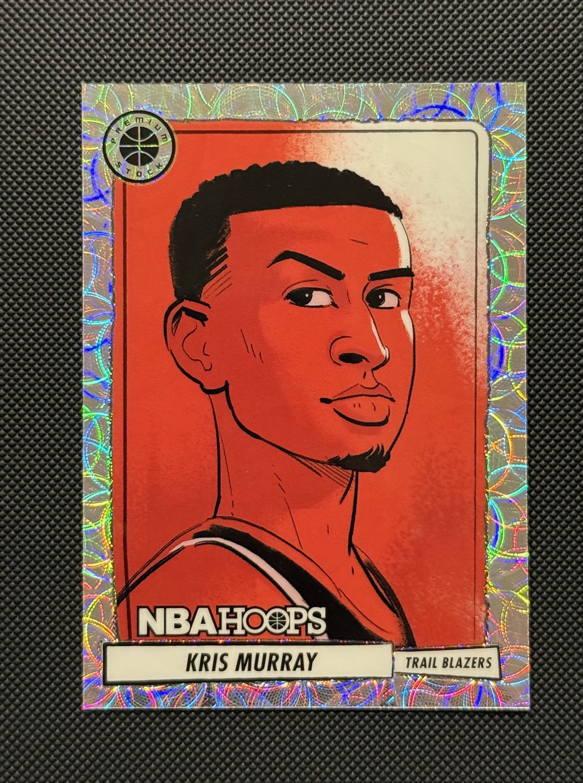 2023-24 Panini NBA Hoops Premium Presentations Scope Prizm Kris Murray #15