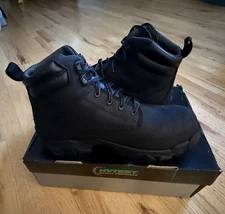 $180 Hytest Apex 2 Pike 6 Safety Boots Men’s Size 11 wide  in Black