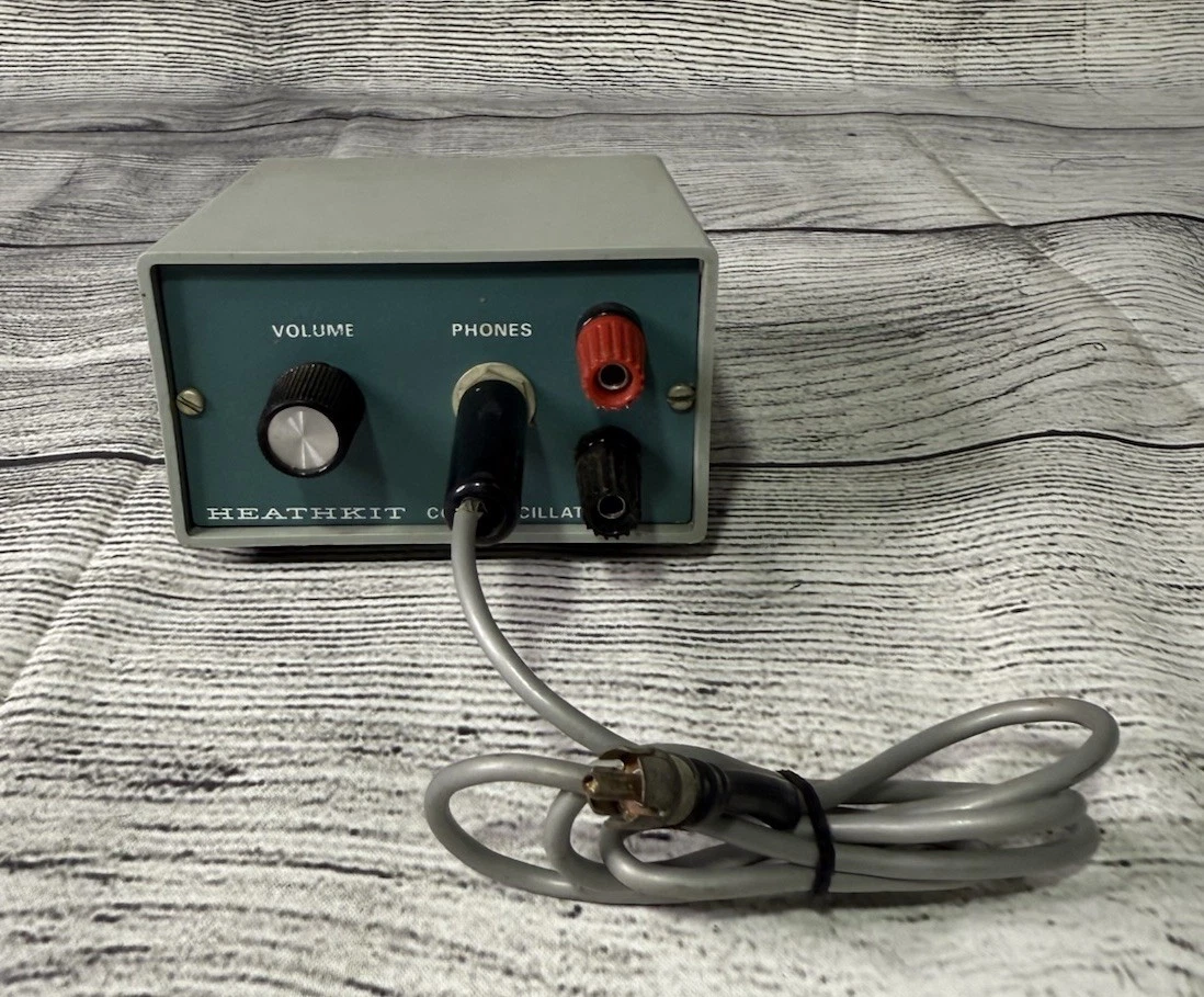 Heathkit Keyer modèle HD-1410 avec cordon d'alimentation code morse