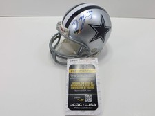 DeMARCO MURRAY SIGNED DALLAS COWBOYS MINI HELMET OU Sooners JSA COA