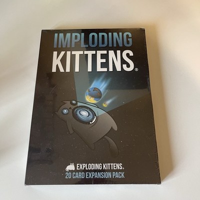 Imploding Kittens This is The First Expansion of Exploding Kittens  Sealed Game*