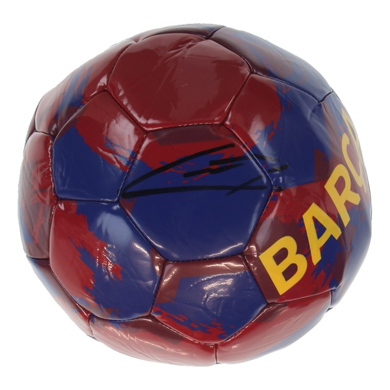 Lamine Yamal #19 Autographed Barcelona FC Soccer Ball signed with Beckett COA