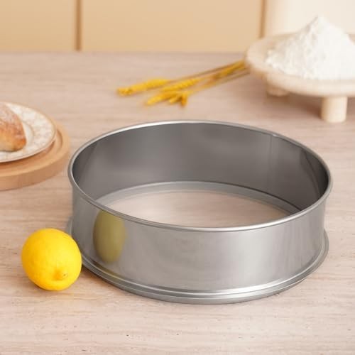 Fine Mesh Flour Sieve 150 Mesh Sifter - 304 Stainless Steel Strainer for Baking, - Picture 3 of 8