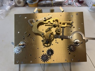 Kieninger Westminister Clock Movement 116 CM  MS 001 For Restore Or Parts.