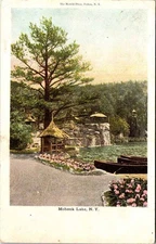 Postcard BOAT SCENE Fulton New York NY o/19 AO1039