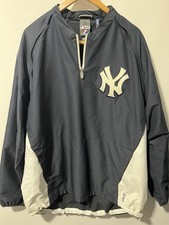 Majestic New York Yankees Cool Base 1/2 Zip Jacket Size XL MLB Baseball