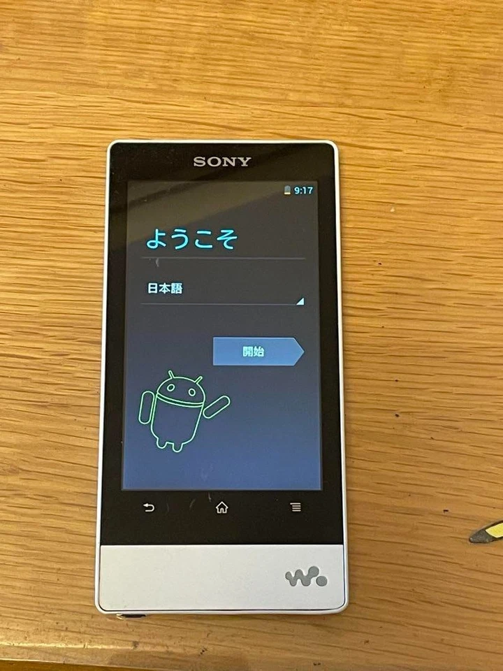 Sony NW-F805 Walkman Medios Digitales Reproducir Audio 16GB MP3 Blanco Japón Usado Probado Foto 3 de 3