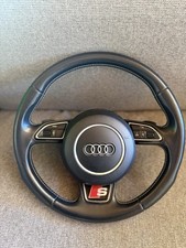 Audi A5/S5 8T steering wheel Paddle shift complete.