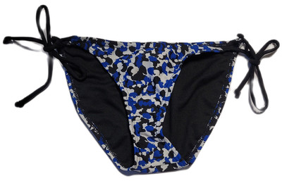 French Connection Bademode Badeslip Frauen Schwimmslip schwarz-weiss-blau Gr. XS