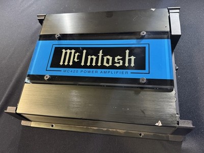 McIntosh MC420  Power Amplifier 50W x 4Channel  Working  Vintage SQ | New Caps