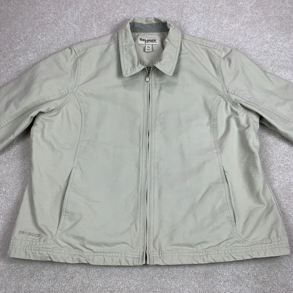 Chaqueta para mujer Dri Duck For Her XXL de lona suave beige ropa de trabajo Foto 3 de 4