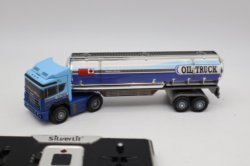 Silverlite Mini Gear Series 1:87 RC camion camion cisterna autoarticolato - Foto 3 di 3