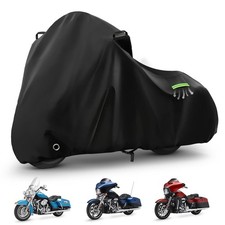 Motorcycle Cover Waterproof for Touring Models Road King/Road Glide/Street Gl...