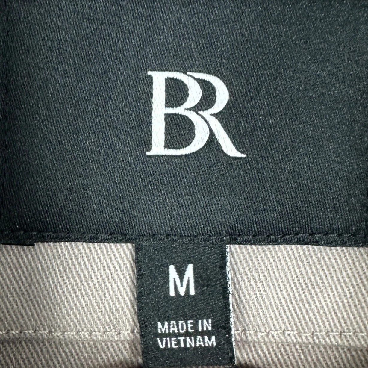 Banana Republic Jacket Mens Medium Brown Plaid Wool Blend Full Zip Pockets EUC - product detail image 4