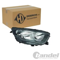 Diederichs Halogen Scheinwerfer Mit Lwr-Motor Schwarz Rechts | 3590980