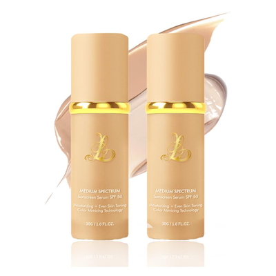 #ad #ad Foundation 4 in 1 Color Changing Foundation Medium Spectrum with SPF 50 Hypo $18.98