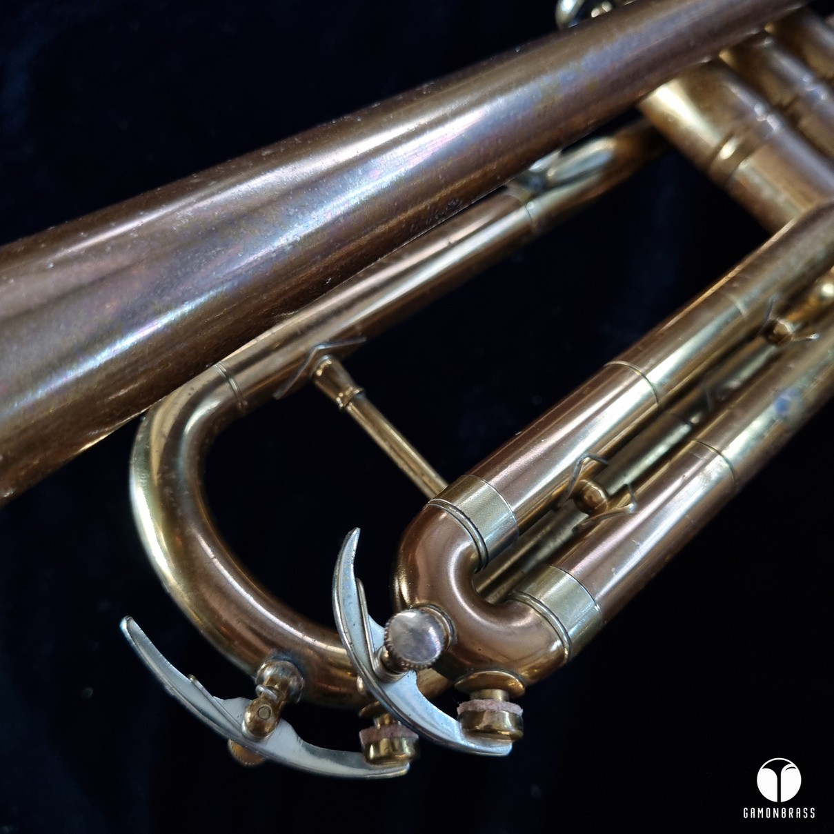 Double Reverse Best era 50`s The Martin Imperial Elkhart IND double reverse trumpet ...