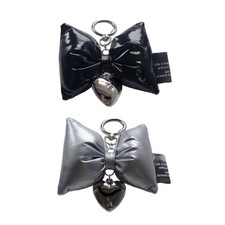 Bow Pendant Phone Lanyard Stylish Phone Charm Bowknot Heart Strap Accessory
