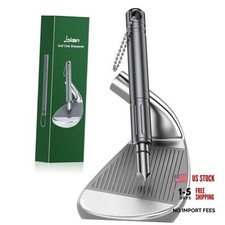 Pro Golf Club Grooves Sharpener Cleaner Tool for Wedges Irons, Essential Grey