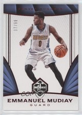2016-17 Panini Limited Spotlight Red 37/99 Emmanuel Mudiay #20 1d4