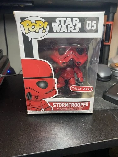 Funko Pop! Star Wars Stormtrooper #05 Red Target Exclusive Bobblehead