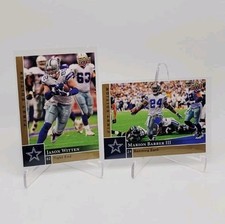 JASON WITTEN MARION BARBER III 2009 UD First Edition #40 #44 base LOT COWBOYS