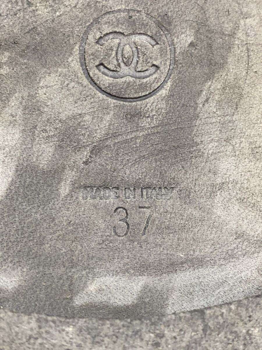 Chanel Mules Sandals Bicolor With Coco Mark Size 37 US About7 For Women thumbnail 18