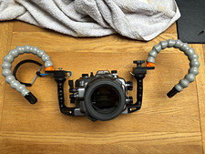Sea & Sea NX-90 Underwater Housing, NX standard flat port and accessories