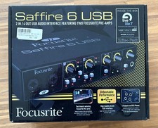 Focusrite Safire 6 USB Audio Interface / 2 in...