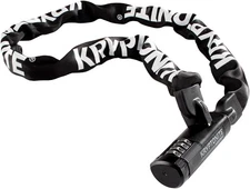 Kryptonite Keeper 712 Chain Lock with Combination 120cm Length End Link Lock