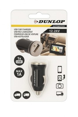 USB KFZ Ladeadapter / Dunlop /  Input 12-24V / Output 5V / NEU!