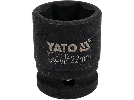 Yato Schwarz Steckschlüssel + Stecknuss, Yt-1042 (22 Mm) - Bild 2