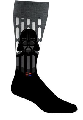 Star Wars: Battlefront 2 II Darth Vader Crew Socks - Black [Clothing Apparel]