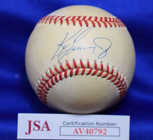 Ken Griffey Jr JSA Cert Autograph American League Signed Baseball