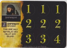 Pirates CSG - Spanish Main 121 - Shipwright Spain Crew - New Unpunched