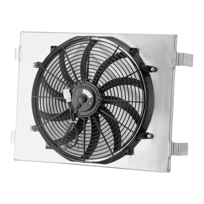 #ad Shroud Electric Fan For 1955 1956 1957 Chevy Bel Air Del Ray Nomad 4. 4.6L V8 $84.95