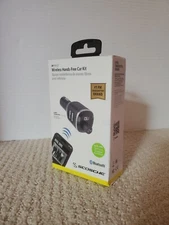 Scosche BTFREQ  Bluetooth Handsfree Car Kit w/#1 FM Transmitter Brand.