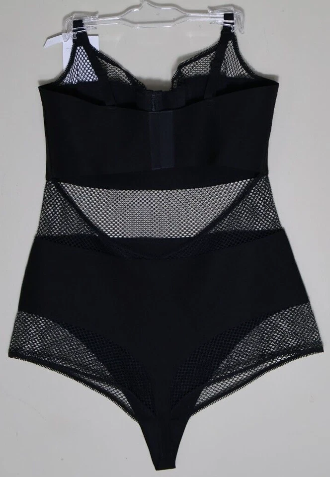 DKNY Women's Size 38C Sheer Soft Tech Mesh Bodysuit Style DK7016 NWT - Image 4 of 4