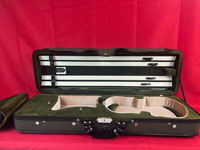 Howardcore Core Violin Case 4/4 Size Two Tone Color  Green/Green