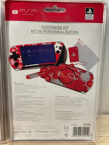 PlayStation Portable PSP Customise Kit X 2 For PSP 2000 / 3000 Series New - Photo 7/7