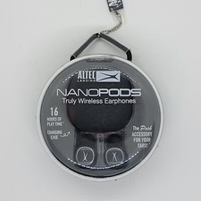 Altec Lansing  NanoPods Truly Wireless Earbuds MZX559 Black NEW 